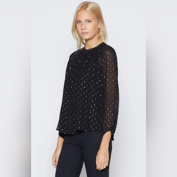 Joie Baylee B Silk Blouse - Picture 1 of 16